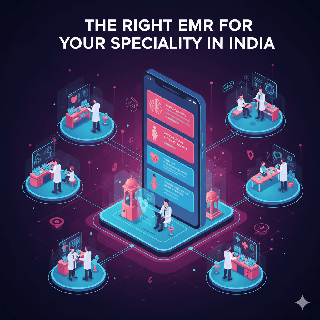 How to Choose the Right EMR for Your Specialty in India